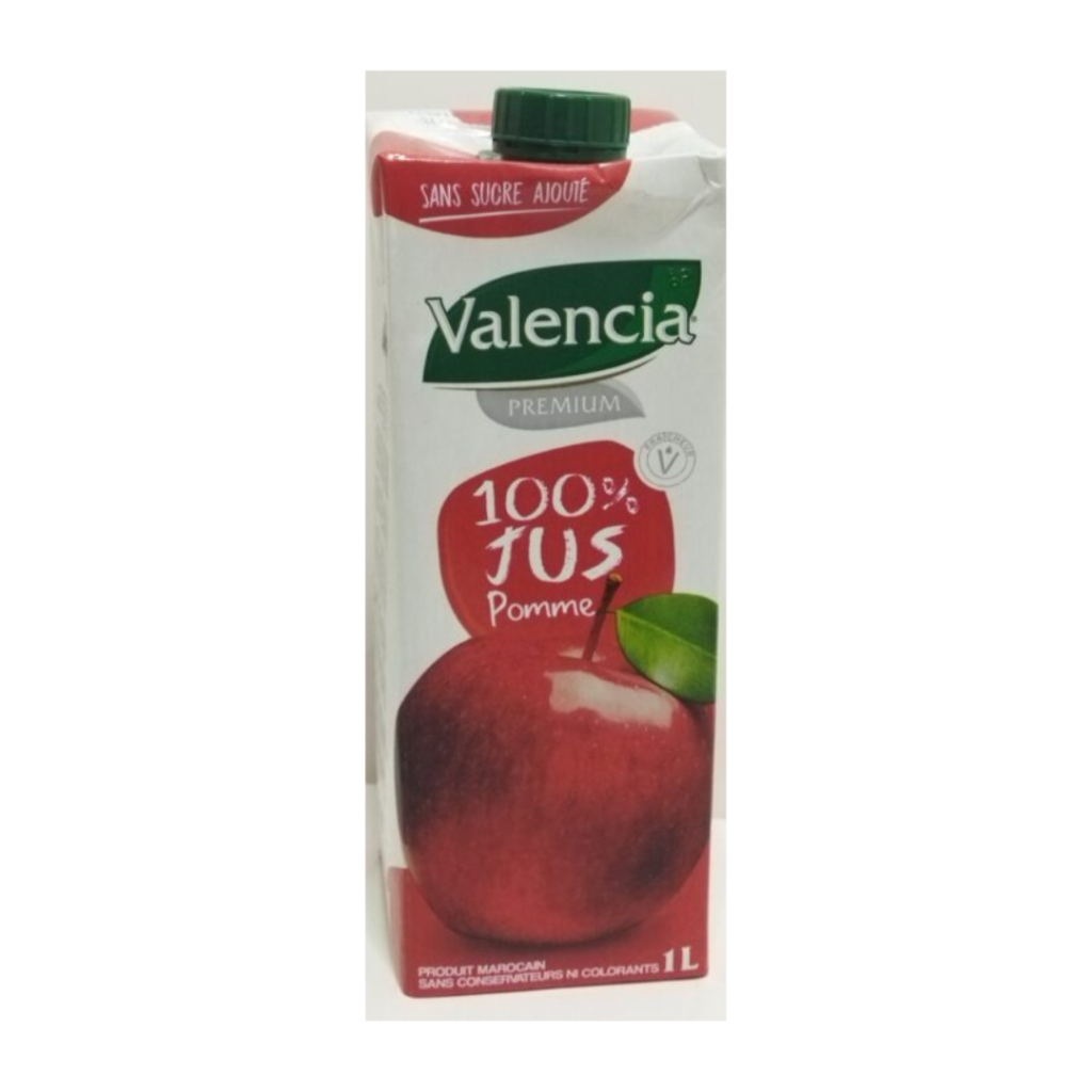 Valancia pomme 1l JUS VENTE