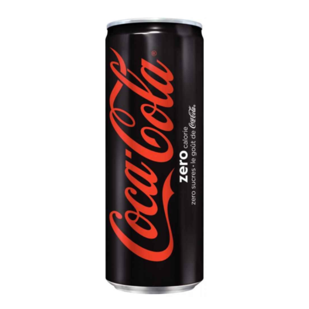 COCA COLA ZERO 33 CL VENTE BOISSON