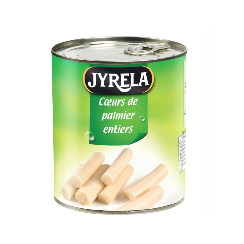 JYRELA COEURS DE PALMIER ENTRIERS