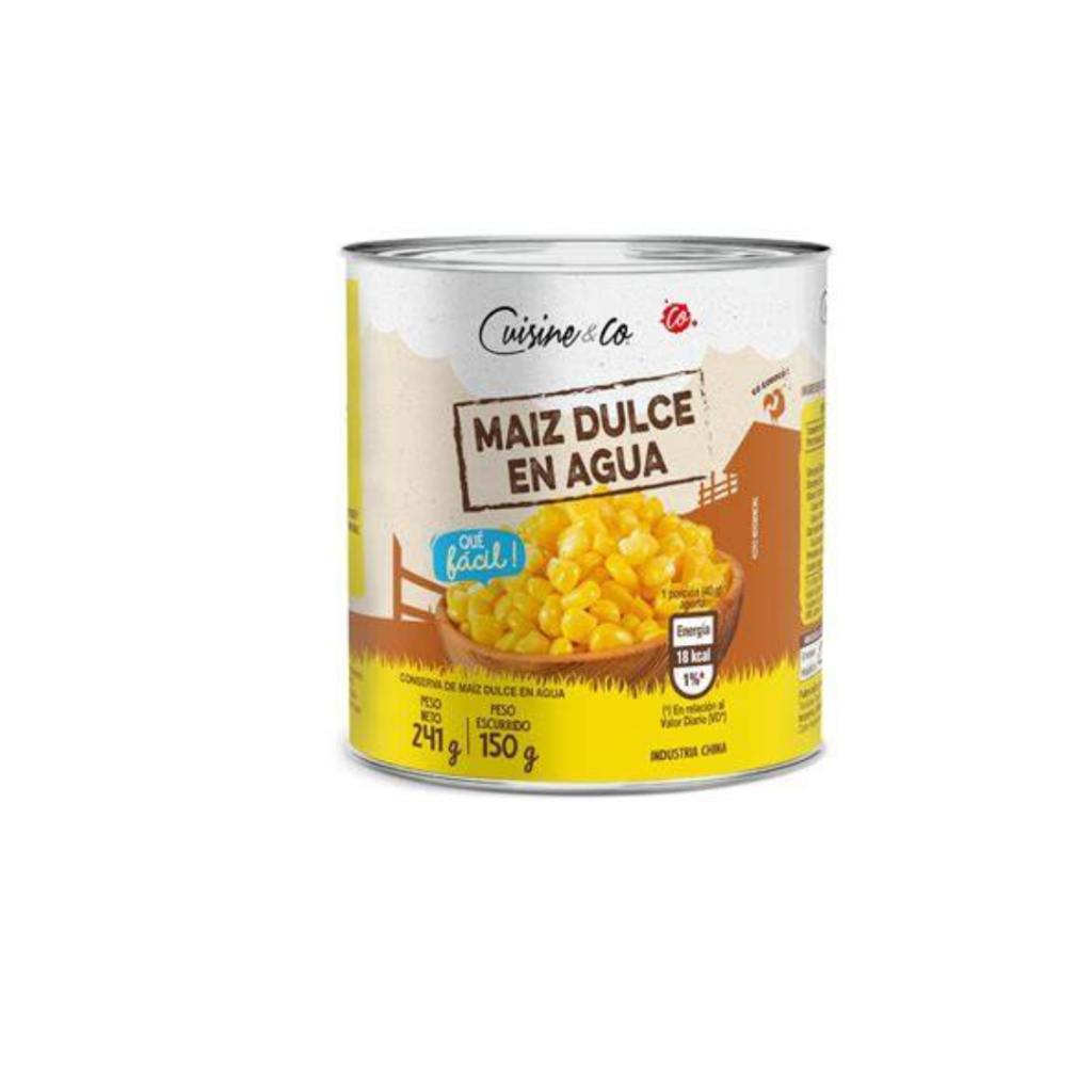CUISINE & CO MAIZ DULCE EN AGUA