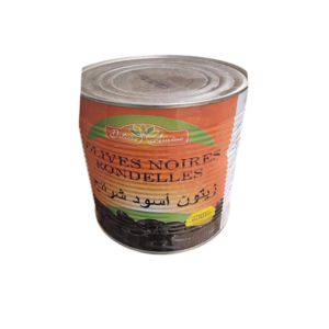 DELICEY OLIVES NOIR RONDELLES 3 KG