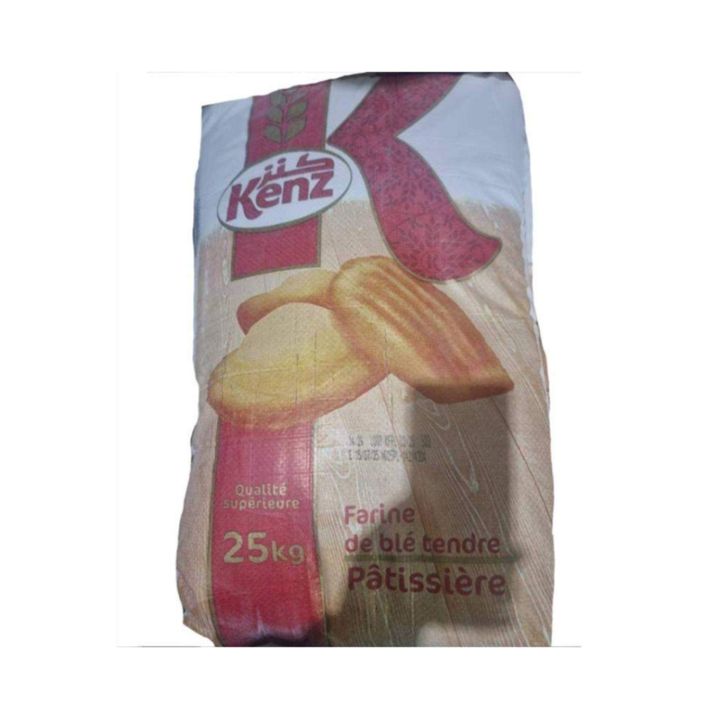 KENZ FARINE DE BLE TENDRE PATISRIE 25 KG