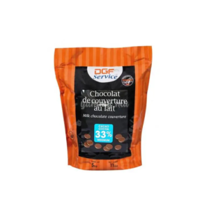 CHOCLOAT DE COUVERTURE AU LAIT 33% DGF 5KG