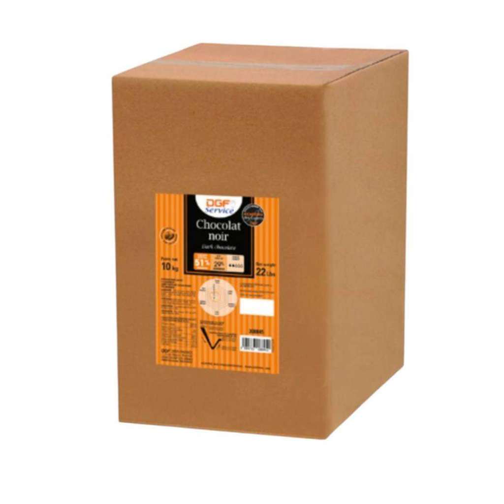 DGF chocolat noir 51% 10kg