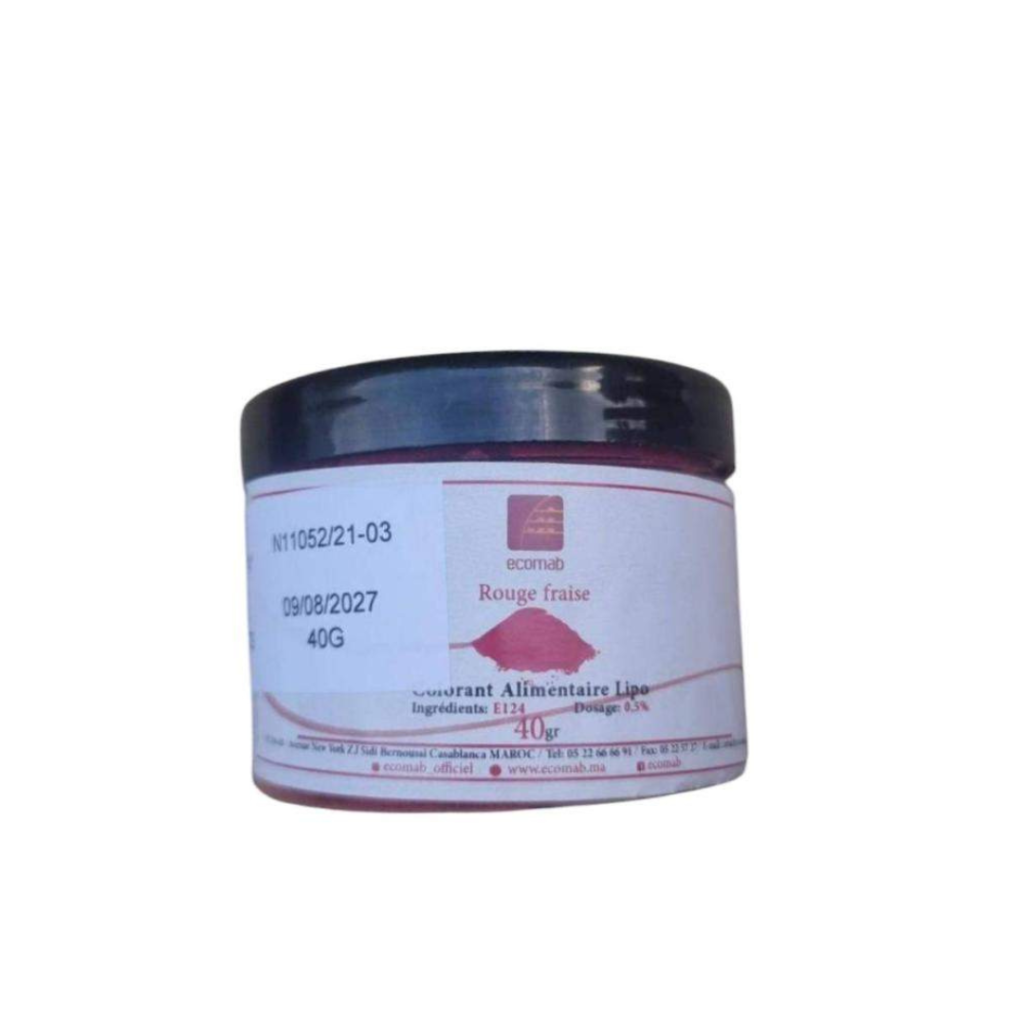 Colorant rouge fraise 40g