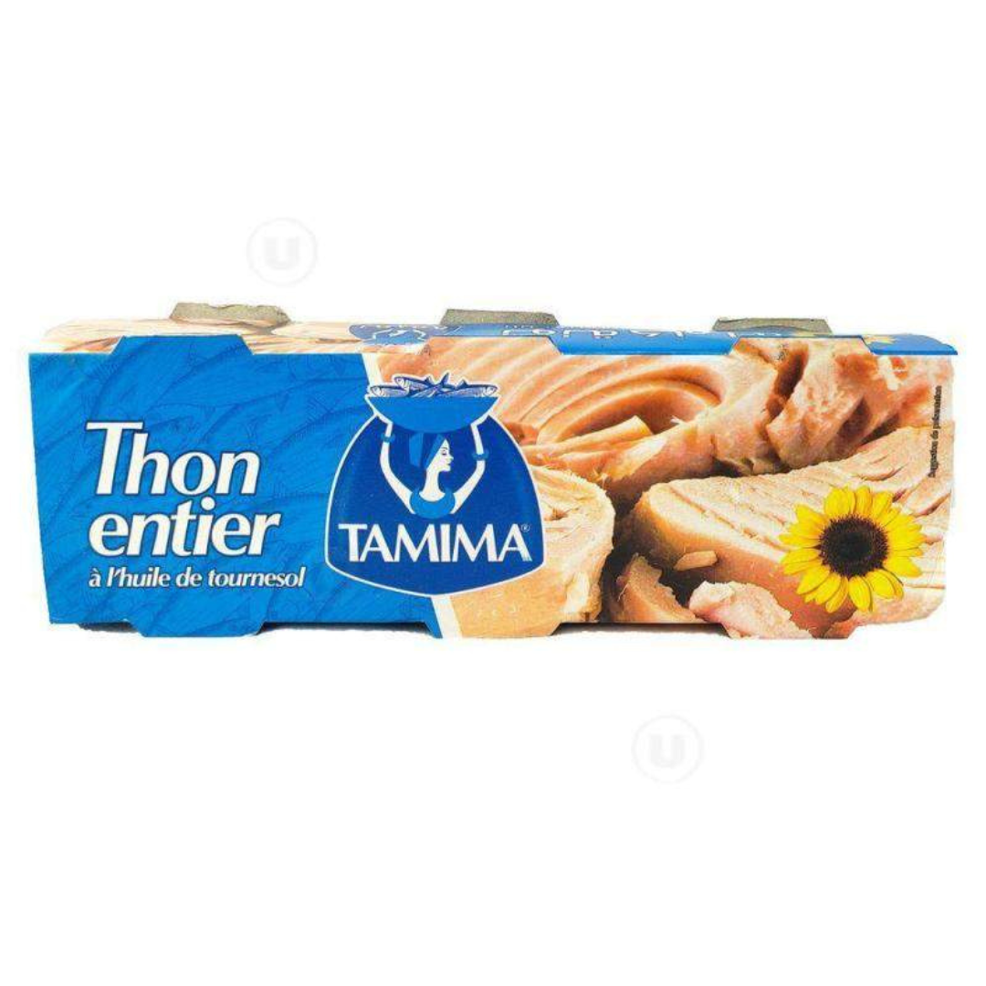 Thon tamima tripack à huile végétale 3×80g
