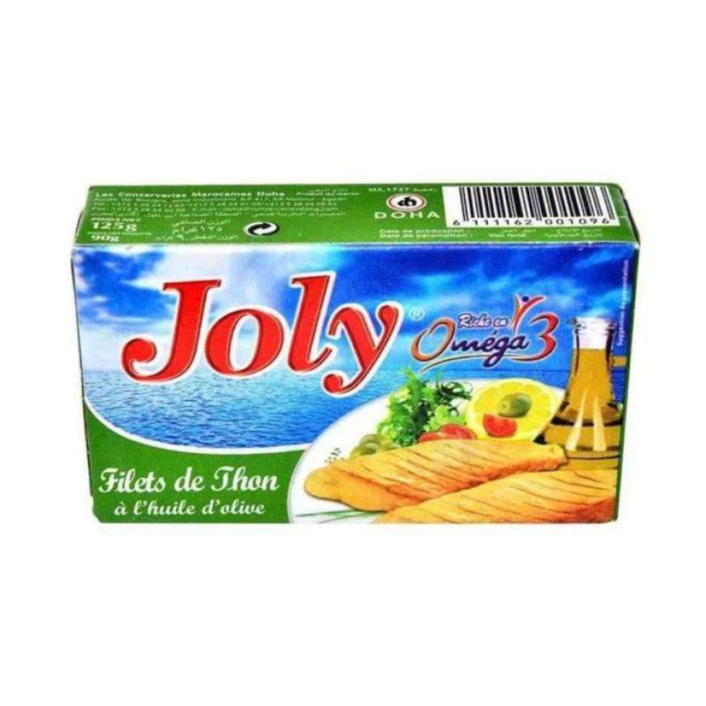 Thon joly à huile d'olive 125G