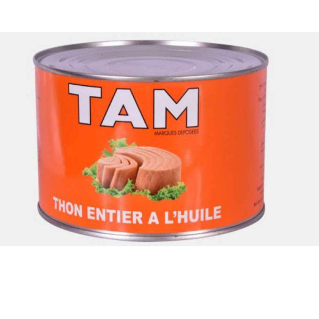 Thon entier a huile Tam 2KG