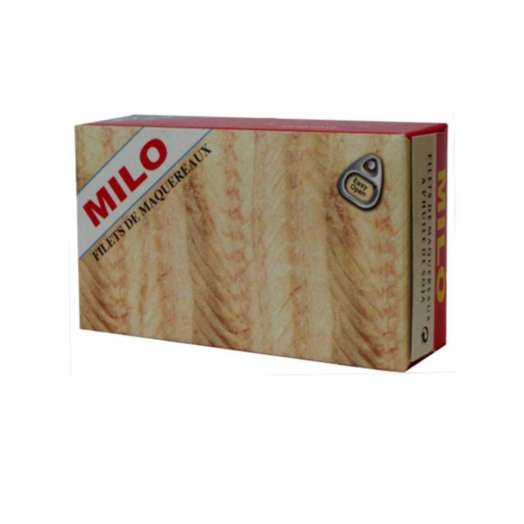 Filets de maquereaux Milo 125g
