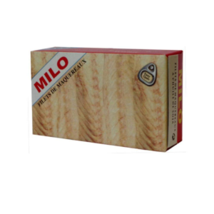 Filets de maquereaux Milo 125g
