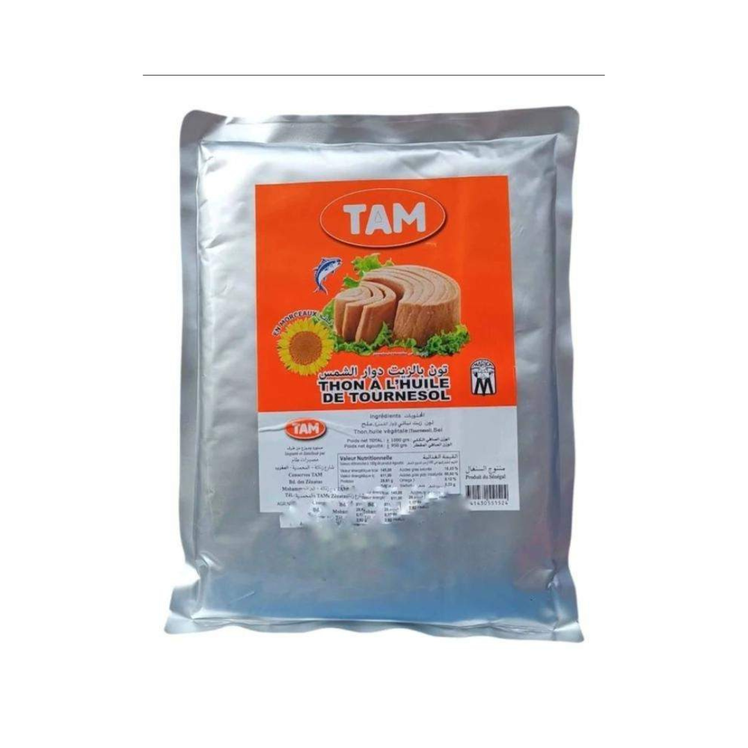Thon a huile de tournesol Tam 1kg