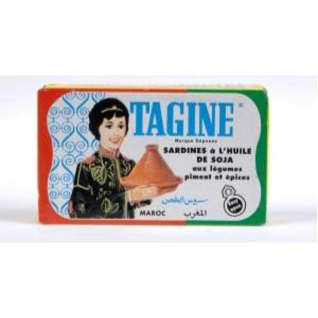 Sardine à huile de soja Tagine 125gr